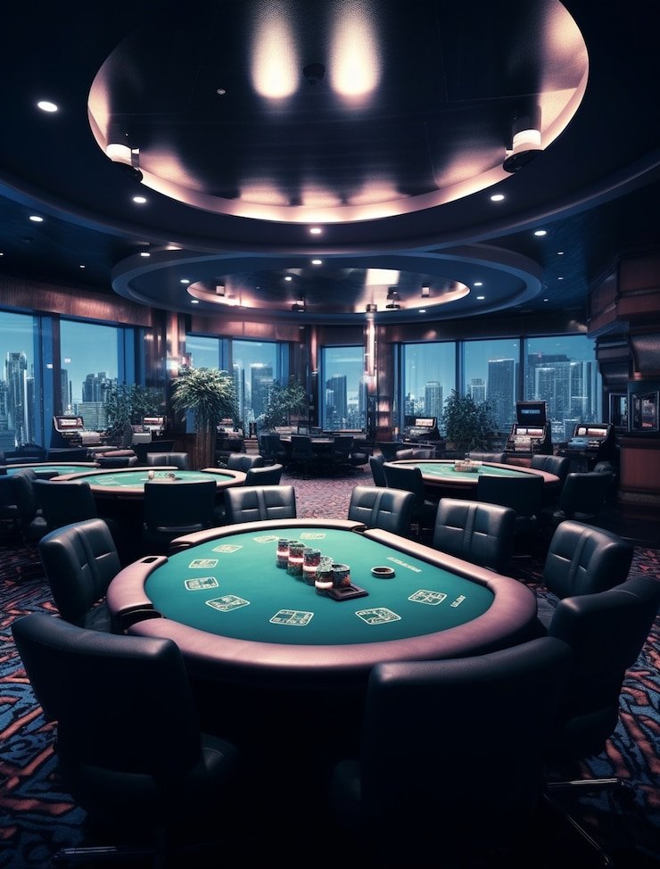 Studio live dealer rapspoint dengan multi-kamera HD